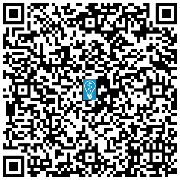 QR code image to open directions to Bright Dentistry in Colorado Springs, CO on mobile